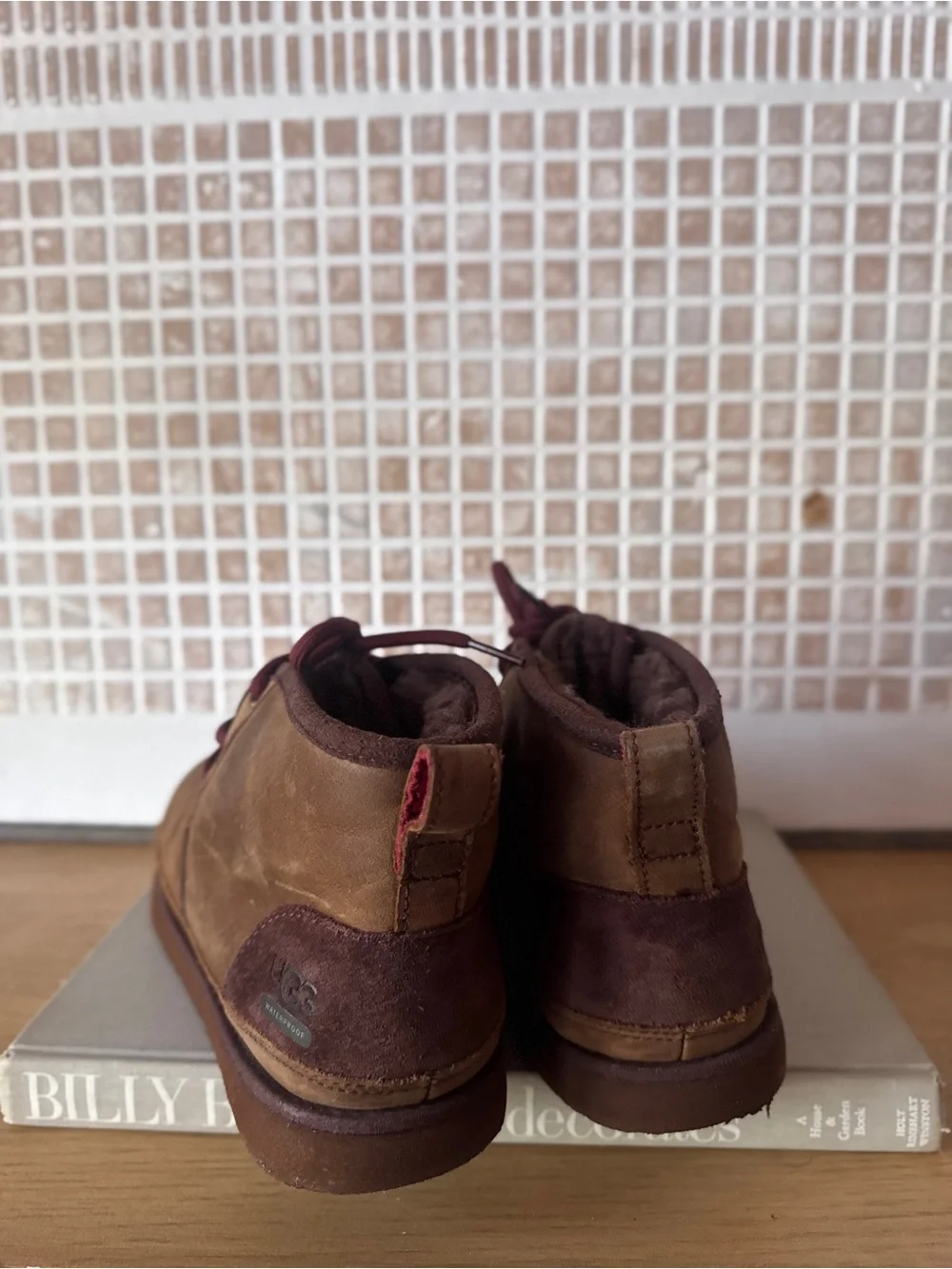 UGG Kids' Neumel II Waterproof Grizzly Boots - Size 5